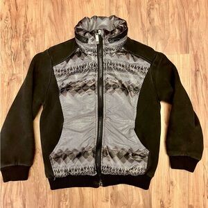 Stylish Black and Gray Kids Jacket